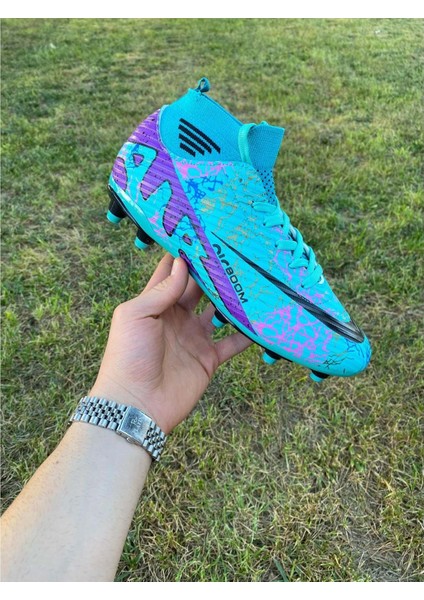 Pabuçhan Twingo Air Laliga Halı Saha Krampon Futbol Ayakkabısı - Turkuaz - 34 - BTMK01248-TURKUAZ-34