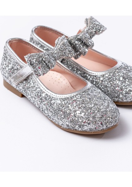 Kız Çocuk Sedef Kaydırmaz Taban Cam Kırık Fiyonk Babet