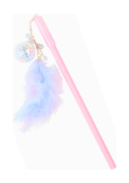 Tüylü Başlıklı Kurşun Kalem 1 Adet