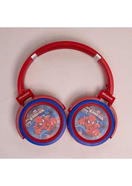 Spiderman Örümcek Adam Kablosuz Bluetooth Katlanabilir Kulaküstü Kulaklık