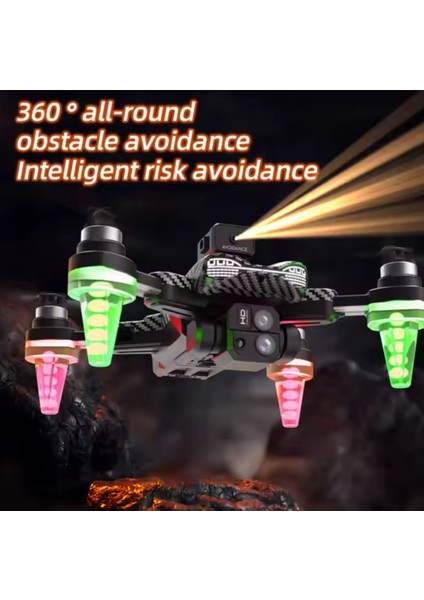 C19S Drone 360 Derece Engel Kaçınma Karbon Fiber Drone Wifili 1080P Çözünürlüklü indirimleri