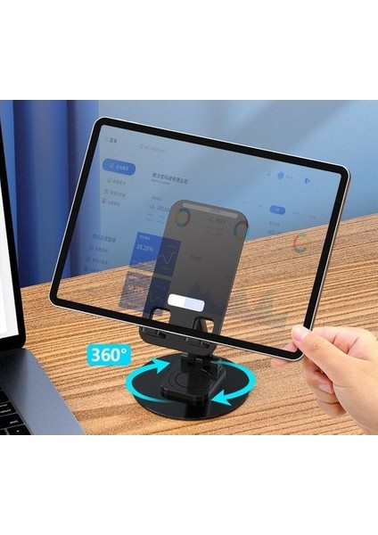 Katlanabilir Telefon Tutucu Stand Yuvarlak Tabanlı MC460