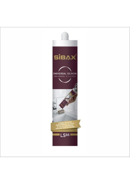 LS66 Tek Bileşenli Asetoksi Silikon 280 GR Genel Amaçlı Silikon
