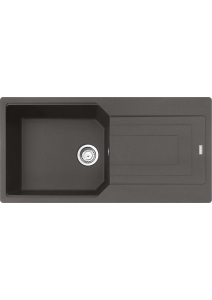 114.0729.073 Franke Urban Ubg 611-100 Slate Grey Granit Eviye