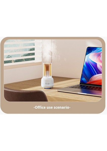 150 ml Ulrasonik Hava Nemlendirici Buhar Makinesi ve Aroma Difüzörü H2O