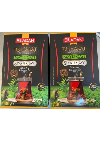 İlk Hasat Mayıs Çayı Siyah Çay 500 gr x2 Adet