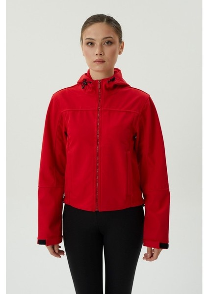 Kadın Kırmızı Softshell Mont 2421192