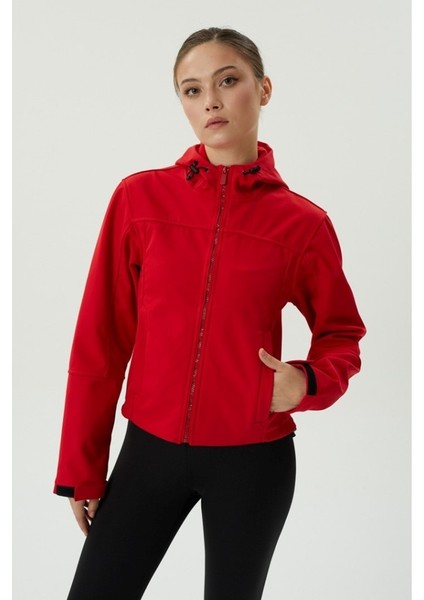 Kadın Kırmızı Softshell Mont 2421192