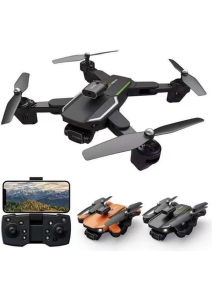 968S Katlanır Uzaktan Kumandalı Drone Hd Çift Kamera Optik Akış Yerelleştirme Engel Kaçınma