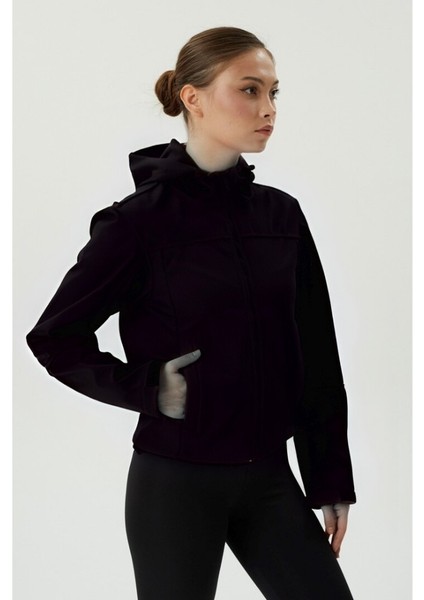 Kadın Siyah Softshell Mont 2421192 modelleri