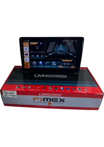Tüm Araçlara Uygun Tek Din 9'' Fimex 2-64 Dspli Pro Oem Multimedia