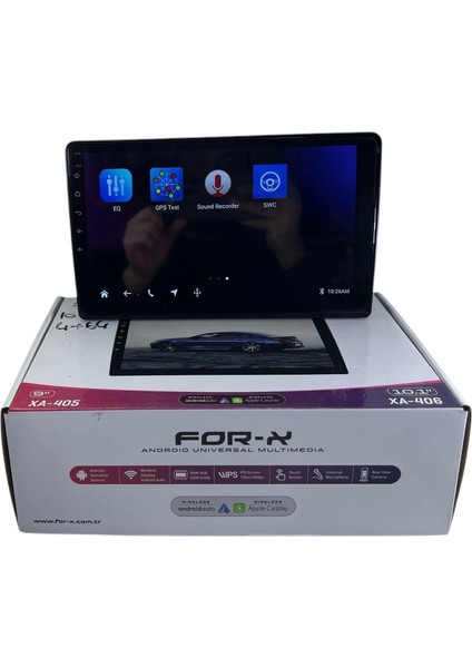 Tüm Araçlara Uygun Tek Din 9'' Forx 4-64 Profesyonel Oem Multimedia