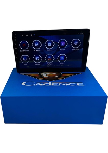 Tüm Araçlara Uygun Tek Din 9'' Cadence 6-128 (Sim Kartlı) 360 Cam Destekli Pro Oem Multimedia