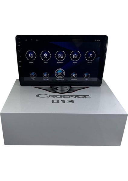 Tüm Araçlara Uygun Tek Din 9'' Cadence D13 Yeni Seri Işlemcili Pro Oem Multimedia