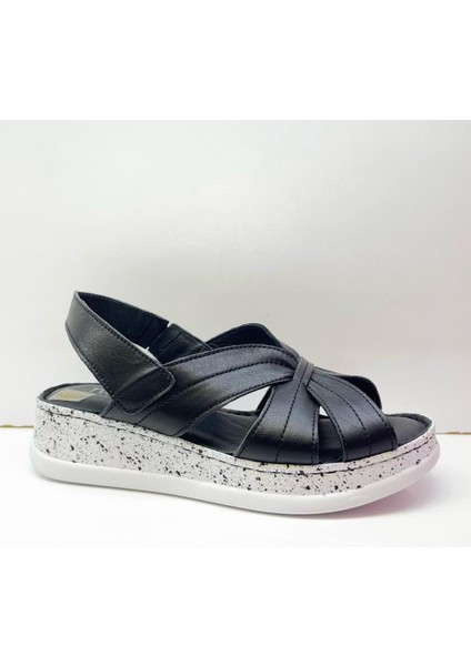 Kadın Deri ve Ortopedik Günlük Sandalet