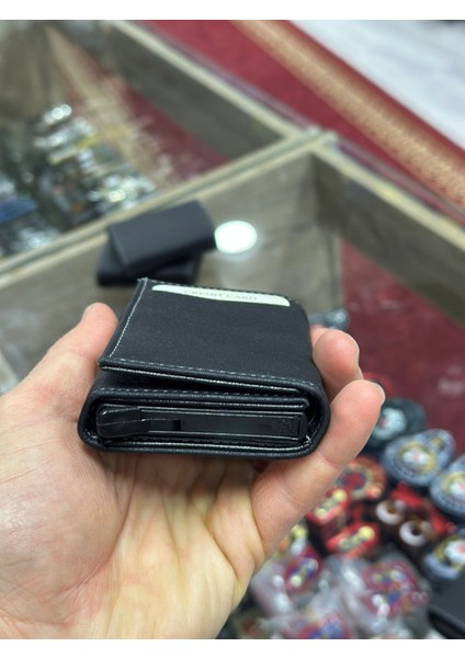 Mekanizmalı Kartlık Deri Cüzdan (Tsk Rozetli) modelleri