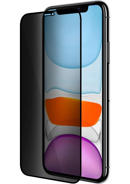 (Guard Hayalet) iPhone 11 Serisi Hayalet Özellikli Tam Kaplayan Guard Serisi Cam Ekran Koruyucu