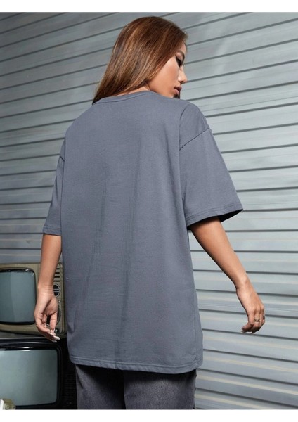 Kadın / Kız Up Baskılı Oversize T-Shirt Salas Boyfriend fiyatları