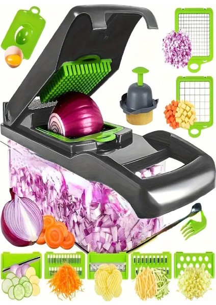 Çok Fonksiyonlu Sebze Doğrayıcı Rende - Vegetable Chopper - Çeyiz Listesi - Çeyiz Seti