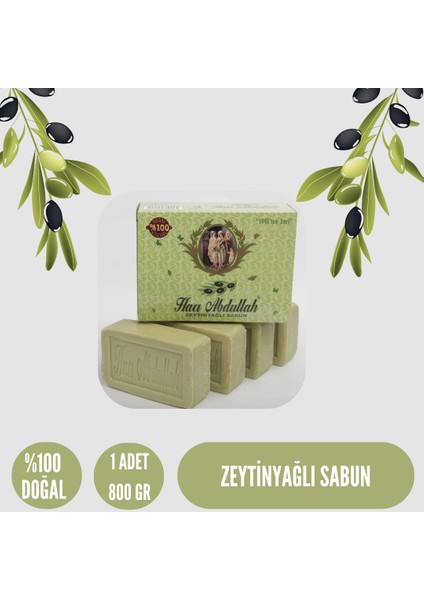 Zeytinyağlı Sabun - 800 gr - 1 Adet