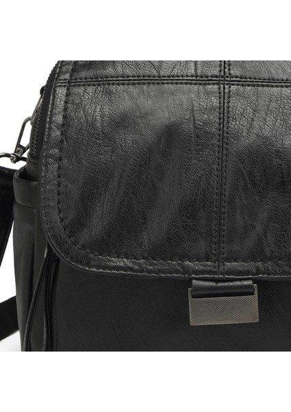 Yıkama Deri Sırt Askılı Kadın Çantası 21-K Barcelona 1908 fiyatları