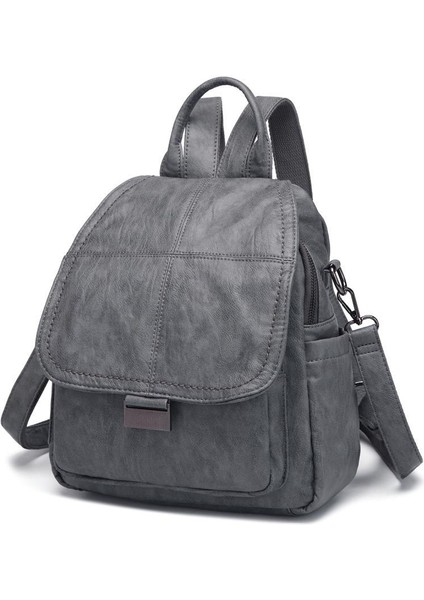 Yıkama Deri Sırt Askılı Kadın Çantası 21-K Barcelona 1908 fırsatları