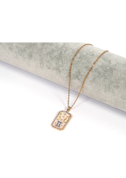 Çelik Kolye Balık Burcu Tarot Model - K-109 modelleri