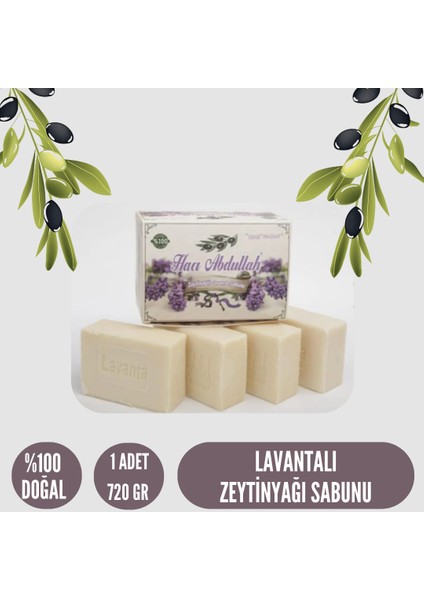 Lavantalı Zeytinyağı Sabunu - 720 gr - 1 Adet