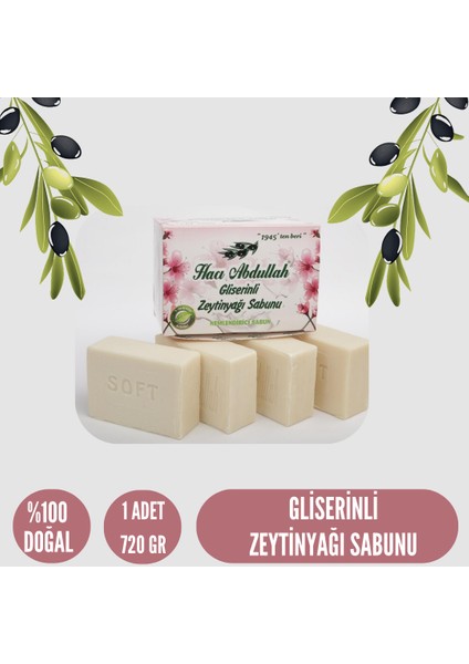 Gliserinli Zeytinyağı Sabunu - 720 gr - 1 Adet