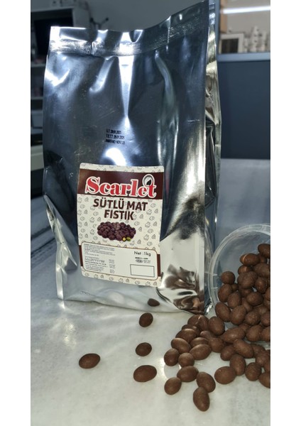 Mat Fıstık Sütlü1 kg