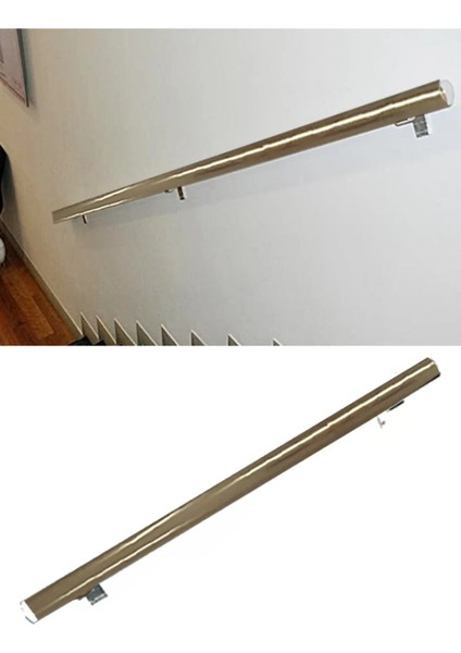 Merdiven Tutamağı 200 cm. Çocuk,Yaşlı ,Engelli Duvar Tutamağı Bronz