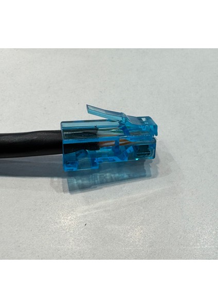 Cat 6 Siyah Kablo Dış/iç Ortam 5 Metre 4X2X23 Awg