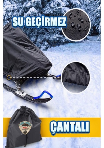 Kar Motosikleti Kar Mobil Paletli Brandası 300X35X100CM Su Geçirmez 4 Mevsim Uludağ Palandöken fiyatları