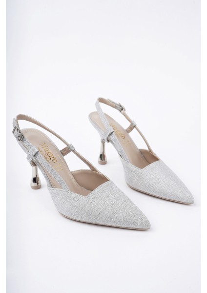 Jesi Sivri Burun Arkası Açık Günlük Klasik Kadın Topuklu Ayakkabı modelleri