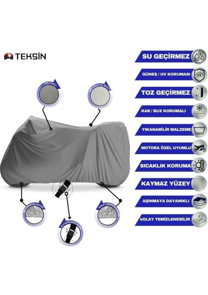 Kuba Brilliant 125 Motosiklet Branda Su Geçirmez Motor Branda fiyatları