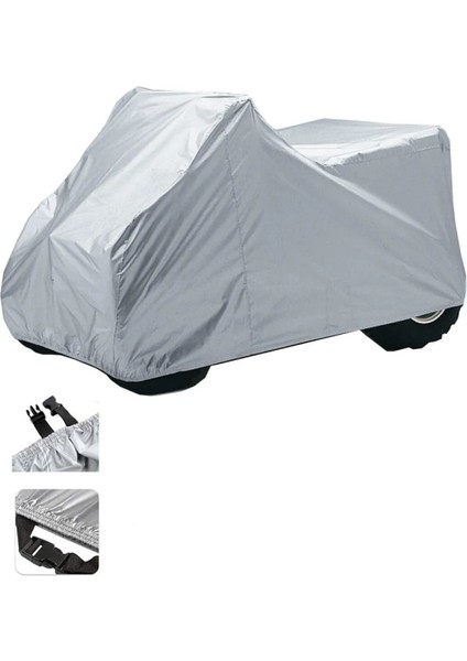 Kuba Vip Track 250 Atv Brandası Su Geçirmez Lüx Kalite -Gri