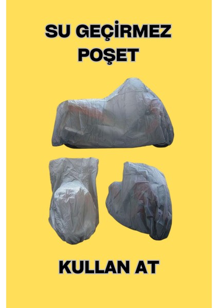 Honda Pcx 125 Arka Çanta Uyumlu Naylon Motosiklet Brandası Motor Brandası (Naylon) modelleri