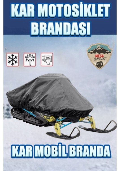 Kar Motosikleti Kar Mobil Paletli Brandası 330X35X105CM Su Geçirmez 4 Mevsim Uludağ Palandöken fırsatları