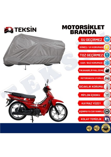 Mondial 100 Sfc Basic x Uyumlu Motosiklet Brandası Motor Branda (A+ Kalite) fiyatları