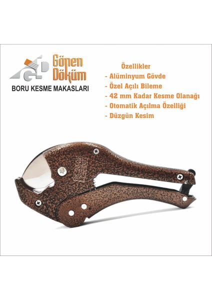 Su Borusu Kesme Makası Pvc Boru Makası Otomatik fiyatları