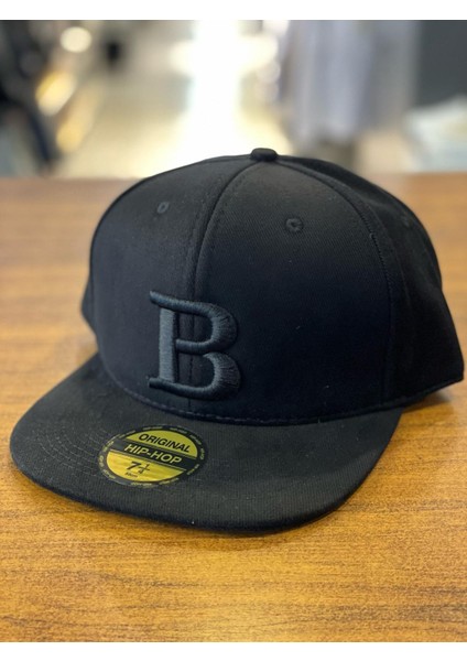 Hip Hop Snapback Rapper Basket Cap Şapka B Nakış Unisex