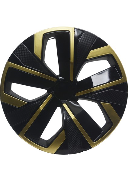 Jant Kapağı Kırılmaz Çıtalı 14" Yeni Model Sarı Çıtalı 4'lü (Takım Olarak)