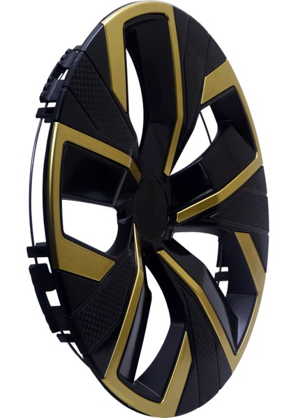 Jant Kapağı Kırılmaz Çıtalı 14" Yeni Model Sarı Çıtalı 4'lü (Takım Olarak)