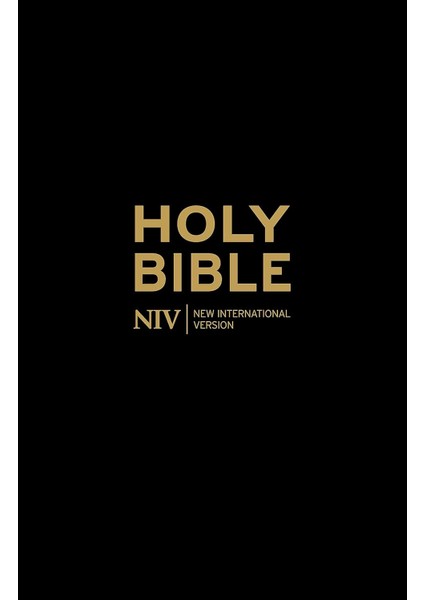 Nıv Holy Bible - Anglicised Black Gift And Award