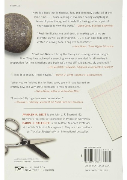 The Art Of Strategy / A Game Theorist's Guide To Success In Business And Life