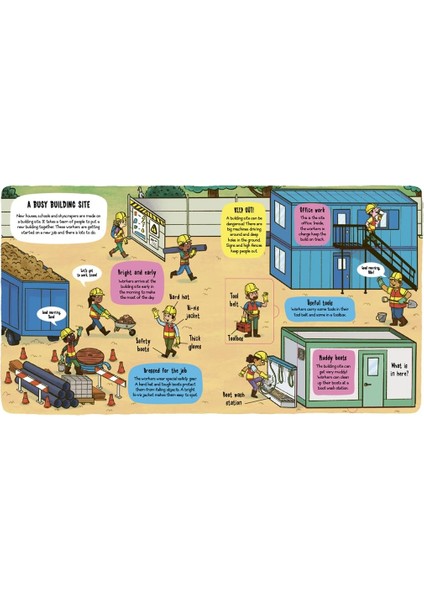 Little Explorers / Let's Go! Building Site / Lift The Flaps To Explore A Building Site Inside And Out - Catherine Ard