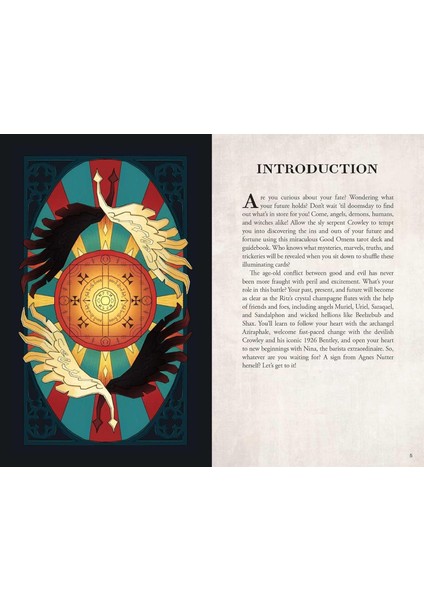Good Omens Tarot Deck And Guidebook - Minerva Siegel