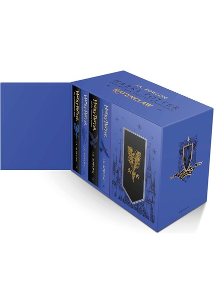 Harry Potter Ravenclaw House Editions Hardback Box Set 1 And 7 - J. K. Rowling