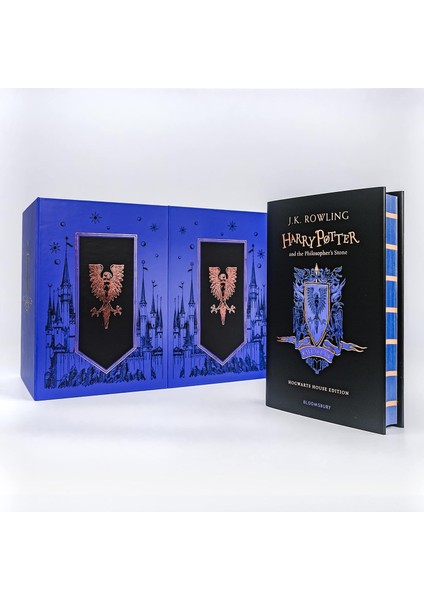Harry Potter Ravenclaw House Editions Hardback Box Set 1 And 7 - J. K. Rowling