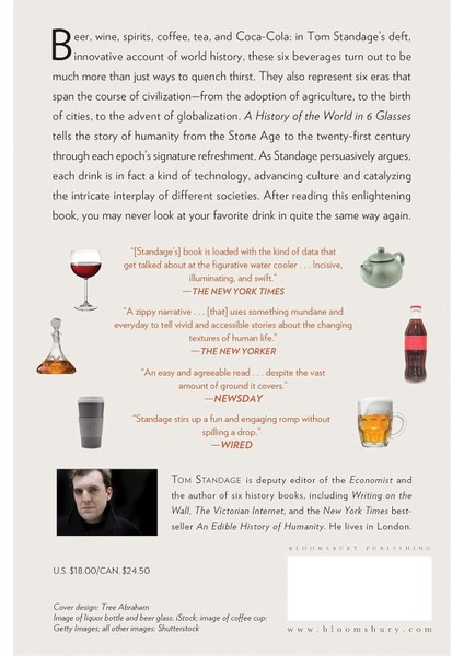 A History Of The World In 6 Glasses - Tom Standage fiyatları